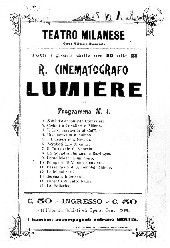 Locandina dello spettacolo cinematografico